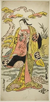 The Actor Sanogawa Mangiku I, c. 1731. Creator: Torii Kiyomasu