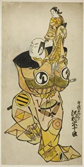 The Actor Sawamura Sojuro I as Usami no Saburo in the play Yukun Yoroi Soga