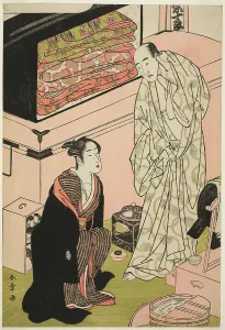 Dressing Room Prints: The Actor Sawamura Sojuro III (right)