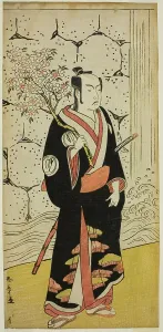 Octagonal Prints: The Actor Sawamura Sojuro III as Sonobe Zaemon in the play Shin Usuyuki Monogatari
