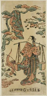 Tori Kiyomasu Ii Prints: The Actor Segawa Kikunojo I as Mizue Gozen in the play Suehiro Izu Nikki