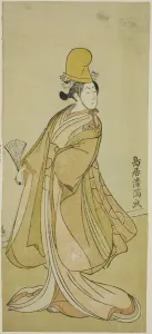 Kamejuro Prints: The Actor Segawa Kikunojo II, c. 1770. Creator: Torii Kiyomitsu