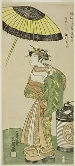 Patten Collection: The Actor Segawa Kikunojo II as the Courtesan Hitachi in Part Two of the Play Wada... c
