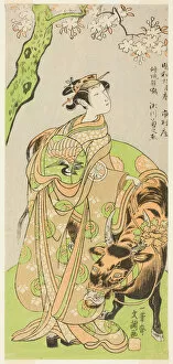 Oxen Collection: The Actor Segawa Kikunojo II as the Courtesan Maizuru in the Play Furisode Kisaragi