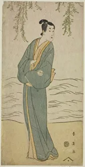 Katsukawa Shunei Prints: The Actor Segawa Kikunojo III as Chokichi in the Play Suda no Haru Geisha Katagi... c