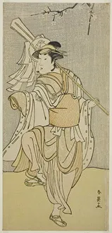 Katsukawa Shunei Prints: The Actor Segawa Kikunojo III as Osaku in the Play Sayo no Nakayama Hiiki no... c. 1790