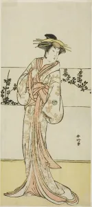 The Actor Segawa Kikunojo III, Possibly as the Courtesan Kojoro of Hakata, in the Play