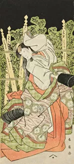 The Actor Segawa Kikunojo III, Possibly as Ono no Komachi, in the Final Part of Act Five