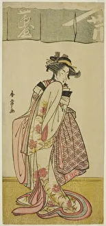 Hamamuraya Roko Prints: The Actor Segawa Kikunojo III as Shinanoya Ohan in the Play Kabuki no Hana Bandai... c