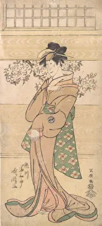 Sharaku Prints: Actor Segawa Tomisaburo II as the Geisha Asaka, 1794-95