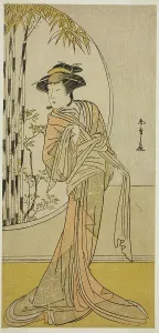 Oyama Prints: The Actor Tsuneyo II as Okaru in the Play Kanadehon Chushingura
