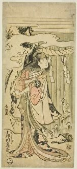 An Actor of Woman's Roles, Japan, 1791. Creator: Hokusai