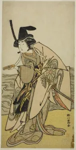 The Actor Yamashita Kinsaku II as Lady Kikusui (Kikusui Gozen) in the Play Kaeribana The Actor Yamashita Kinsaku II as Lady Kikusui (Kikusui Gozen) in the Play Kaeribana