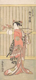 Kamejuro Prints: The Actor Yamashita Kinsaku in the Role of Mutsuhana, ca. 1767. ca. 1767