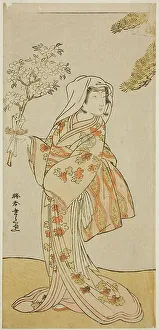 Oyama Prints: The Actor Yoshizawa Sakinosuke III as Naniwazu in the Play Sugata no Hana Yuki no