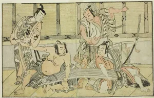 Yaozo Ichikawa Prints: The Actors Ichikawa Yaozo II as Kujaku no Saburo