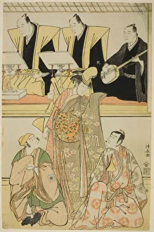 Kiyonaga Torii Prints: The Actors Nakayama Kojuro VI (Nakamura Nakazo I) as Chidori