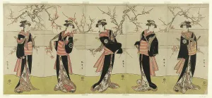 Ichikawa Monnosuke Prints: The Actors Segawa Kikunojo III as Karigane Obun