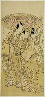 Greengrocer Prints: The Actors Segawa Kikunojo III (right) as Ochiyo