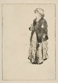 Ellen Gallery: The Actress Ellen Andrée, 1879. Creator: Edgar Degas