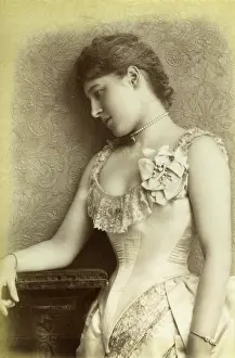 Actress and socialite Lillie Langtry, 1885. Creator: William Downey