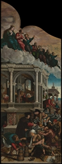 Desperation Prints: Three Acts of Mercy: Giving the Thirsty to drink