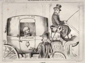 1831 1870 Prints: Actualites: Les Inconvenients des voitures publique: LUrbaine, 1839. Creator