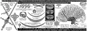 Fashionable Prints: Advertisement for the Association of Diamond Merchants