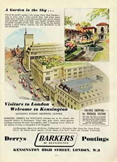Urban Gallery: Advert for Barkers of Kensington, 1951