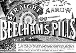 Arrow Prints: Advertisement for Beecham's Pills