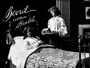 Recovering Prints: Advertisement for Bovril, 1898. Creator: Unknown