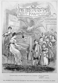 Advertisement for Brinsmead pianos, 1899