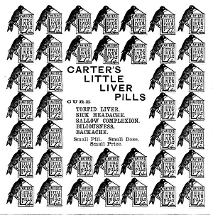 Snake Oil Prints: Advertisement for Carter's Little Liver Pills