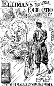 Lotion Prints: Advertisement for Elliman's Universal Embrocation
