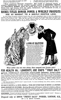 Fever Prints: Advertisement for Eno's 'Fruit Salt', 1890. Creator: Unknown