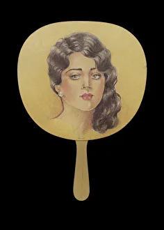 Advertising fan from the Cotton Club, 1923-1935. Creator: Unknown Advertising fan from the Cotton Club, 1923-1935. Creator: Unknown