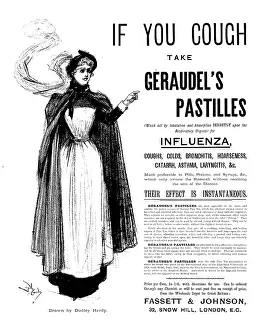 Hardy Prints: Advertisement for Geraudel's Pastilles