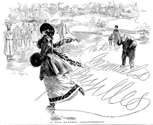 Advertisement for Geraudel's Pastilles, 1895. Creator: Frederick Henry Townsend.<br> Advertisement for Geraudel's Pastilles, 1895. Creator: Frederick Henry Townsend
