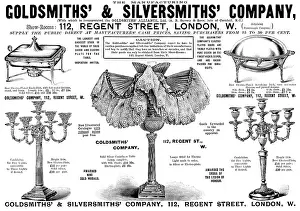 Dish Prints: Advertisement for the Goldsmiths & Silversmiths Company