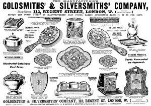 Gift Prints: Advertisement for the Goldsmiths & Silversmiths Company