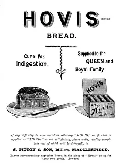 Fibre Prints: Advertisement for Hovis Bread, 1895. Creator: Unknown