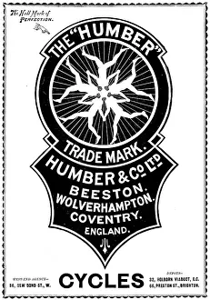 Brand Prints: Advertisement for Humber's Cycles