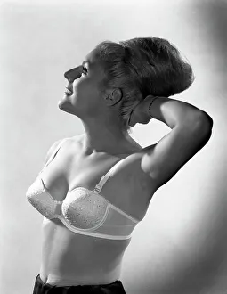 Advertising image for Truline bras, 1963. Artist: Michael Walters