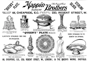 Advertisement for Mappin Brothers, 1898. Creator: Unknown