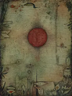 Border Prints: Ad marginem, (On the Edge), 1930. Creator: Paul Klee