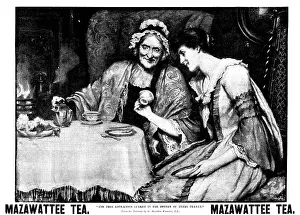 Elderly Woman Prints: Advertisement for Mazawattee Tea, 1895. Creator: Unknown