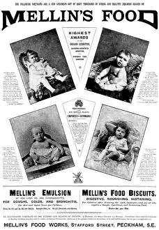 Recommendation Prints: Advertisement for Mellin's Food