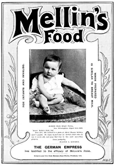 Empress Dowager Frederick Prints: Advertisement for Mellin's Food for Infants & Invalids