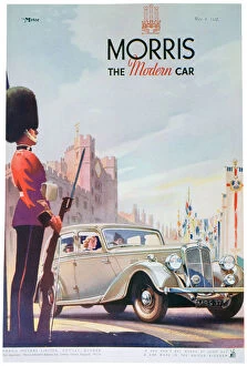 Advert for Morris motor cars, 1937