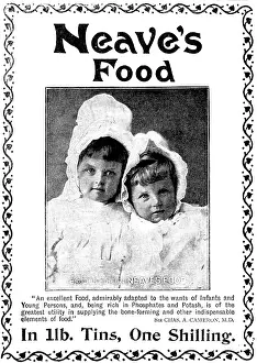 Dangerous Prints: Advertisement for Neave's Food, 1898